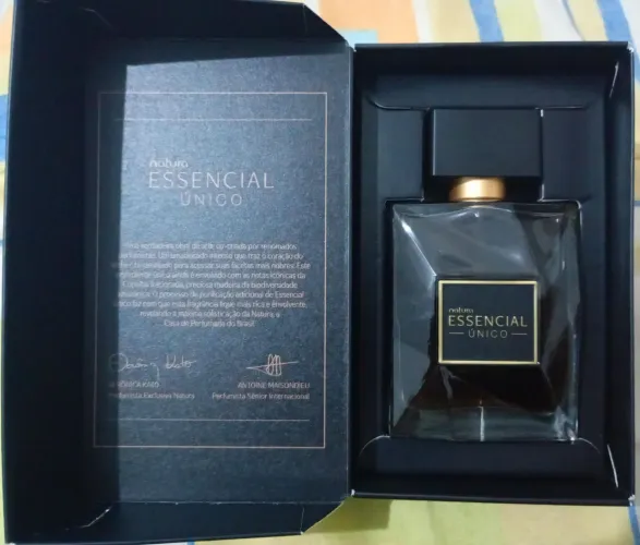 Perfume natura essencial único 