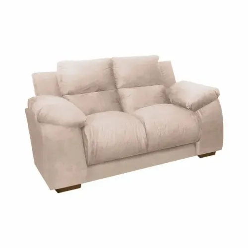 Sofa Luna 2 Lugares Tecido Veludo - Estofar