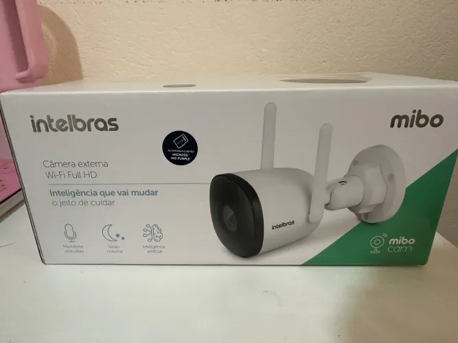 Câmera Intelbras IM5 + Cartão Memória, Nova Lacrada