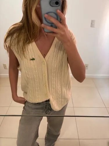 colete lacoste original, vintage