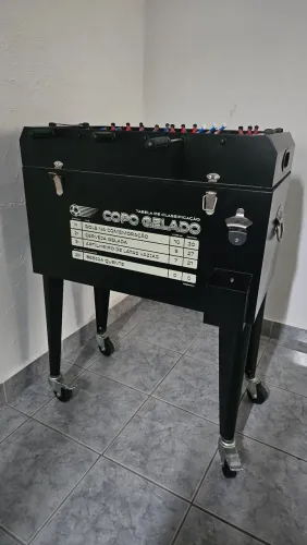 Carrinho Cooler Com Pebolim Copo Gelado Imaginarium