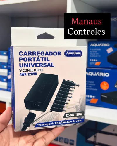 Fonte Universal de Notebook / Netbook 120W ( Promoção )