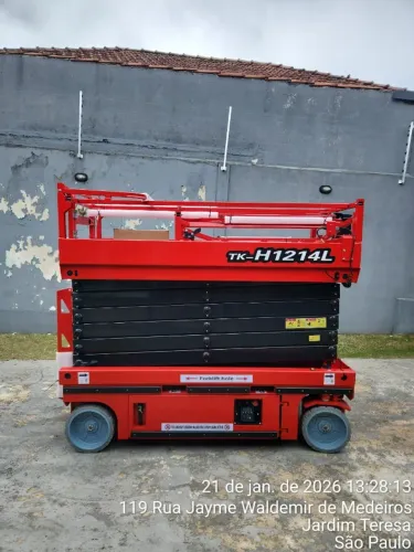 PLATAFORMA ELEVATÓRIA TIPO TESOURA TK-H1214L