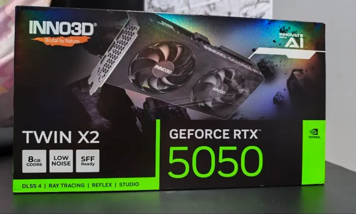 RTX 5050 8GB LACRADA. VENDO OU TROCO