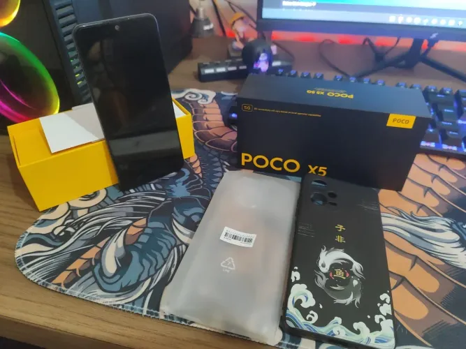 Poco x5 NFC (Versão global) 8 GB de RAM e 256 GB de espaço de armazenamento