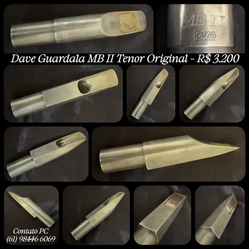 ? BOQUILHA PARA SAX TENOR DAVE GUARDALA MB II 