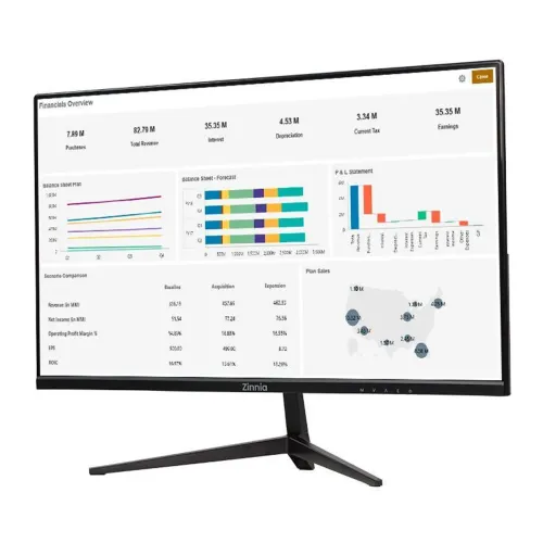 MONITOR ZINNIA DELFOS DF24, 24" FHD
