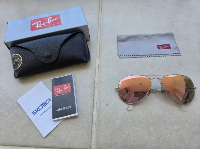 Óculos Ray Ban Aviador RB3025 Ed. Limitada Original