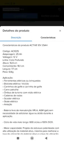 Gente aproveita vcs não acham kit com 4 bateria dessa potência desse preço em lugar 