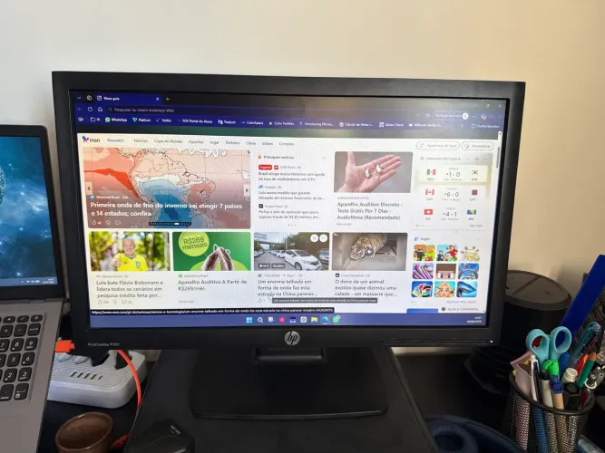 Monitor HP 20 Polegadas VGA