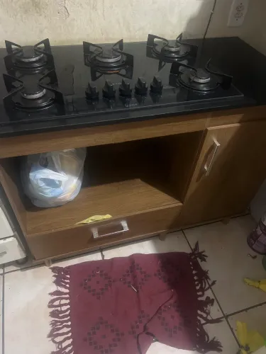 Vendo gabinete de fogão cokie 5 bocas 