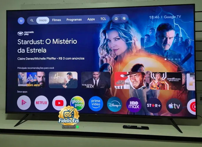 75 TCL SMART WIFI COMPLETA 4K GOOGLE ANDROID
