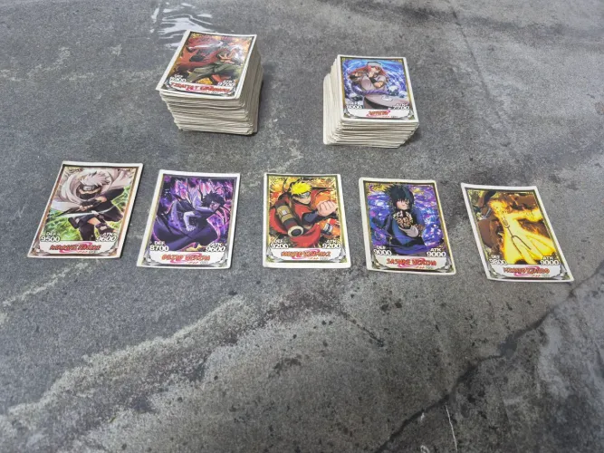 Cards Naruto Colecionáveis 