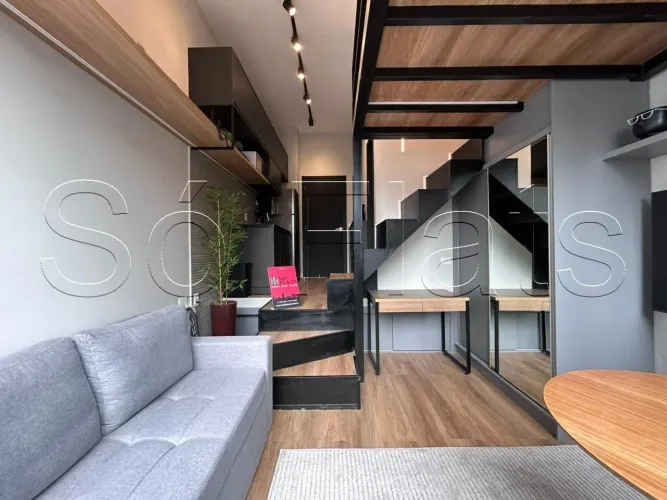 Studio Brook By You, flat disponível para locação contendo 24m² e 1 dormitório.