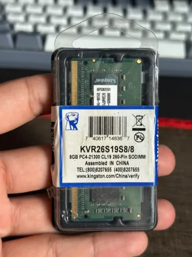 Memoria RAM 8gb Kingston Notebook