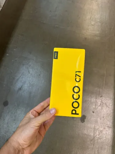 Poco C71 4/128GB 4G Preto Queimão de Estoque 