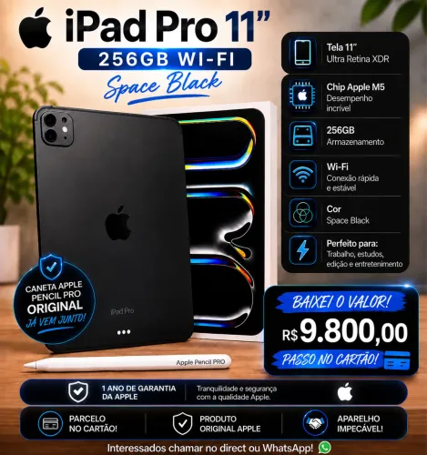 IPad Pro 256gb 11 inches