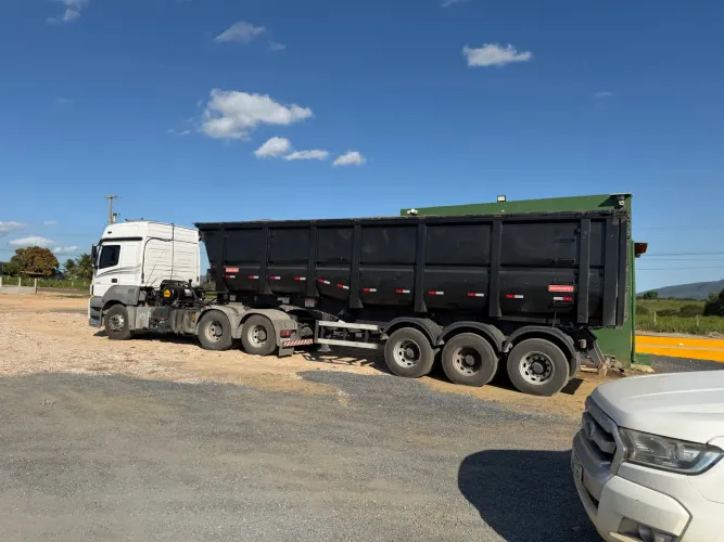 2644 axor caçamba ls 30 ou 40m3 troco em truck, retro escavadeira, escavadeira  