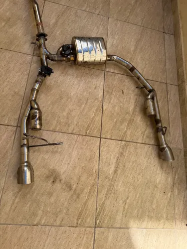 Escapamento esportivos valvulado com Downpipe para Jetta