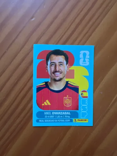 Figurinha da copa do mundo 2026 - ESP 20