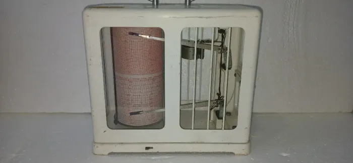 Antigo Instrumento Meteorológico Termohigrógrafo Thies Made in Germany