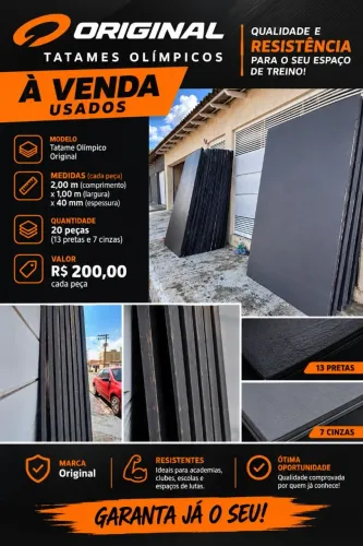 TATAMES OLÍMPICOS USADOS - ORIGINAL