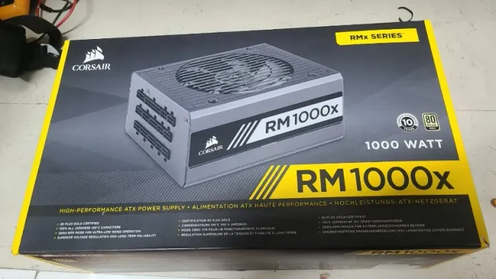 Fonte Corsair RM1000x 1000w 80 Plus Gold (c/ NFe e garantia até 2031)