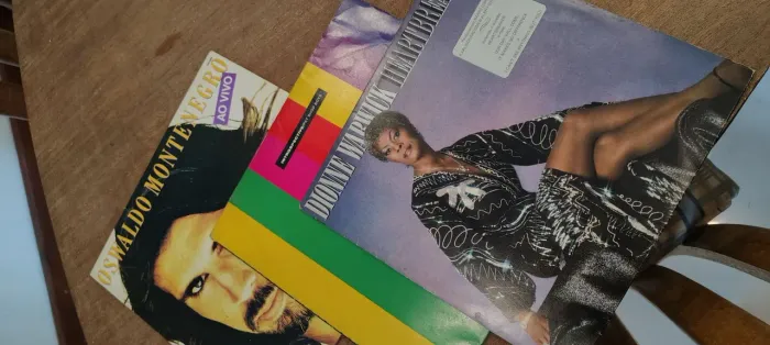 Discos de vinil antigos