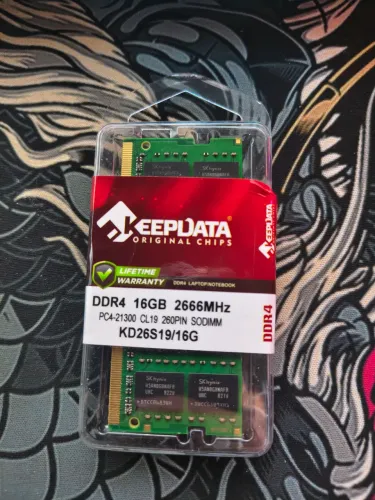 Memória Ram Notebook Ddr4 16gb 2666mhz Keepdata