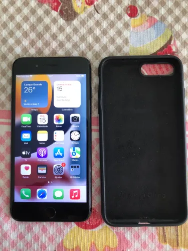 Vende-se iPhone 7 Plus 128Gb Preto