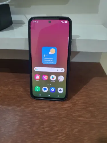 Galaxy A55 5G, 256 Gb, branco c/ fone de ouvido sem fio (novo)