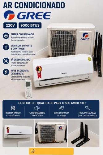 Ar Coondicionado Gree 9.000 BTUs