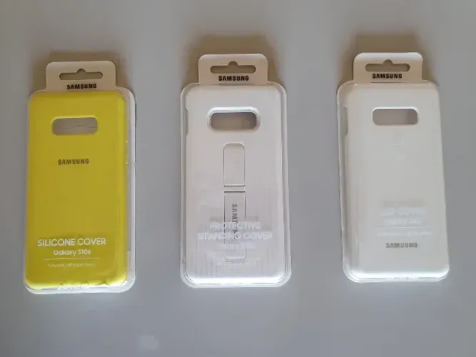 Kit com 3 capas Originais Samsung para Galaxy S10e