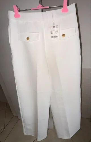 Calça branca Zara nova na etiqueta