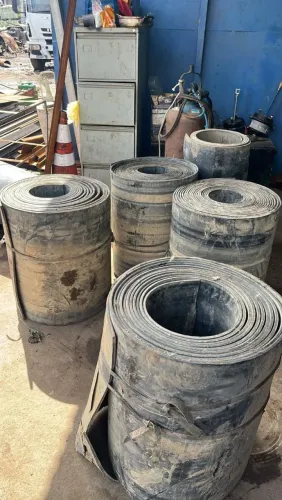 Borracha de esteira