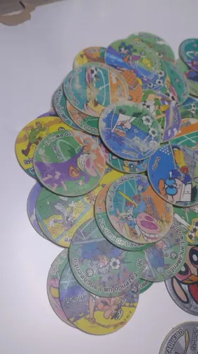 Lote tazos copa toon, cartoon