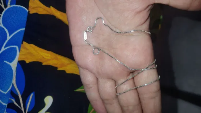 Cordão de prata Rommanel 925