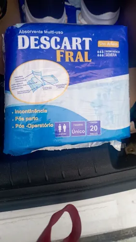 absorvente, reforço para incontinência urinária , pós parto e operatório.