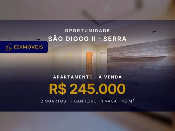 São Diogo II: apartamento com ventilação cruzada e sol da manhã!