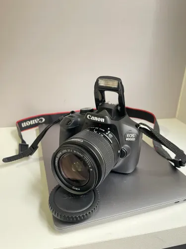 Canon EOS 4000D Completa + Lente 18-55 + Bolsa | Impecável