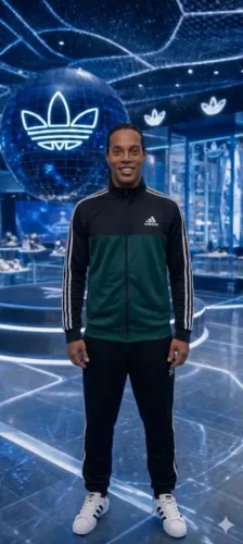 Agasalho Masculino Adidas Preto e Verde - Original - Tamanho G