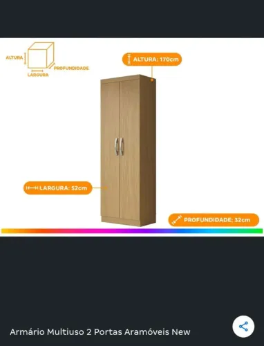 Armário multiuso novo