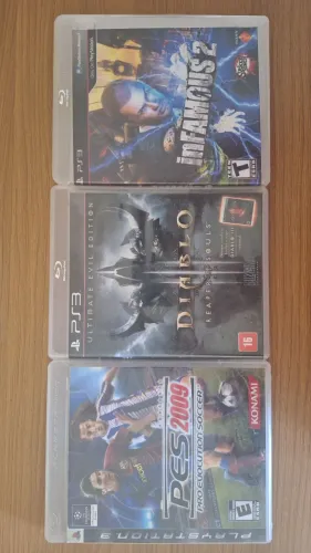 Jogos para PS3 originais MÍDIA FÍSICA