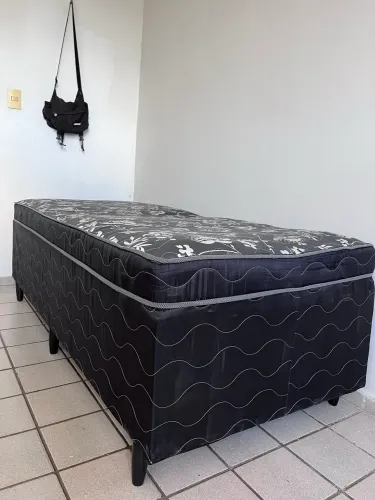 Cama box solteirão