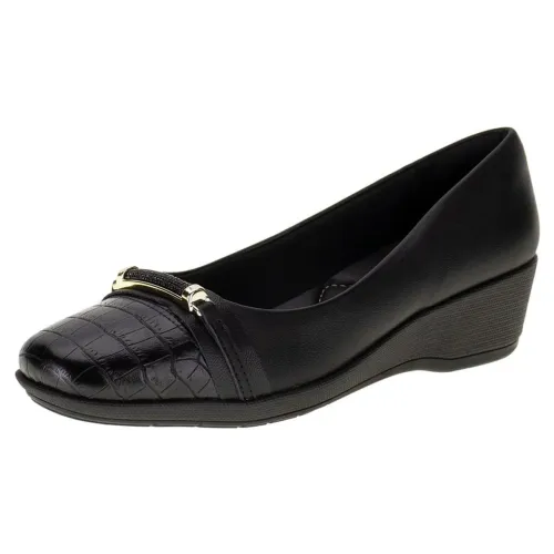 Sapato Feminino Anabela Piccadilly - PRETO 41