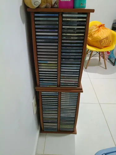 DVD's, CD's e blu-ray.