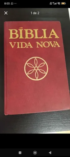 Bíblia de estudo raríssima Vida nova estudo