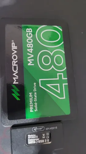 SSD Macrovip MV480GB SATA III - Saúde 100% - Estado de Novo