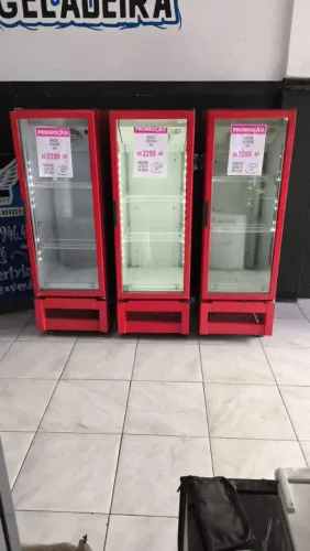 FREEZER EXPOSITOR MINI METAL FRIO 300 LITROS 