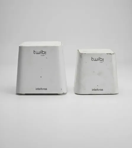 Kit Roteador Mesh Wi-Fi Intelbras Twibi Fast e Twibi Giga